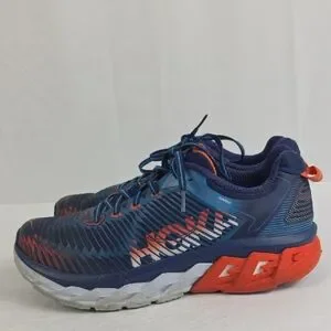 Hoka Arahi Bleu And Orange Men\'s Running Shoes HOKA Men main image 3
